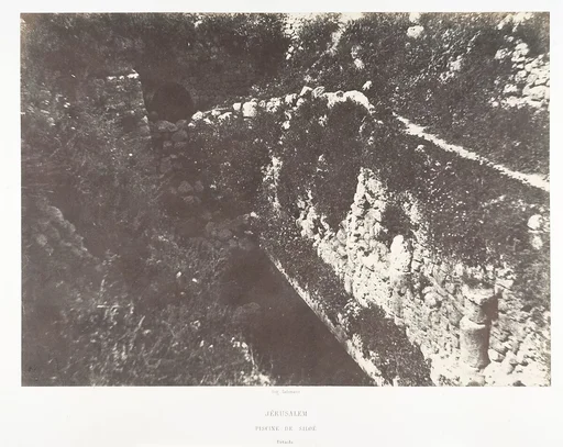 Jérusalem, Piscine de Siloe, Détails