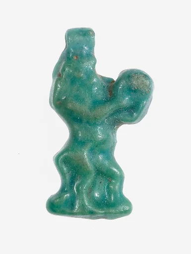 Amulet: Bes with tambourine