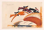 Steeplechasing — Sybil Andrews