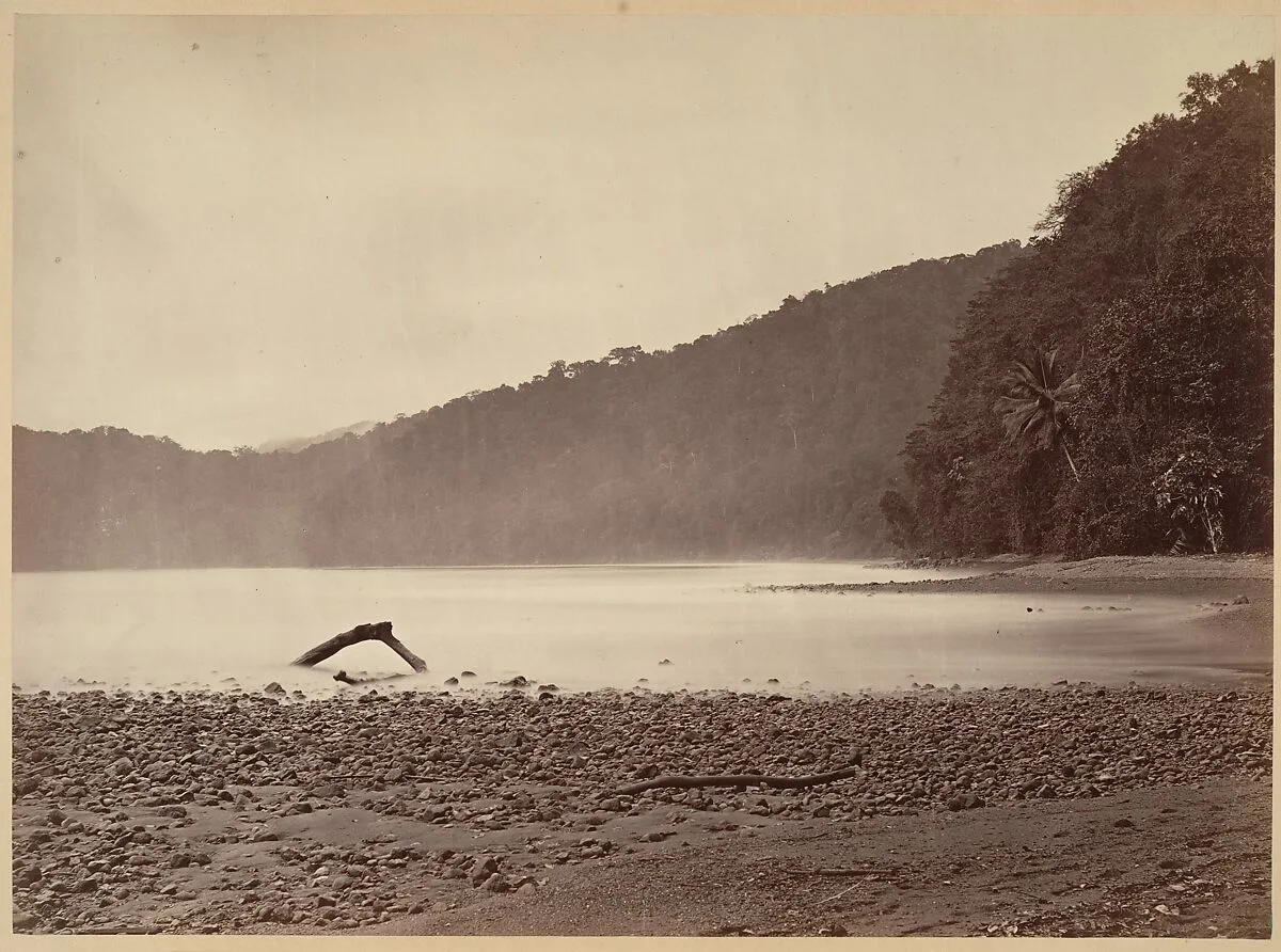 Tropical Scenery, The Terminus of the Proposed Canal, Limon Bay — John Moran