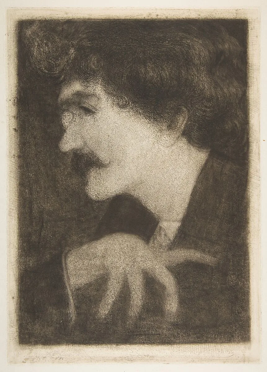 Suggestion by Whistler for his Portrait — Anonymous, British, 19th century|James McNeill Whistler