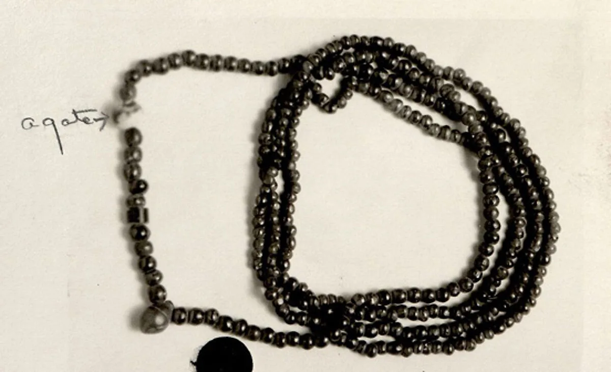 Ball bead necklace — Unknown