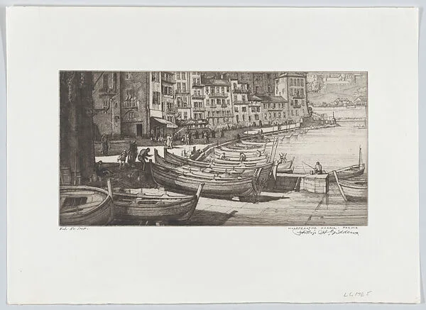 Villefranche Harbor, France — Philip H. Giddens