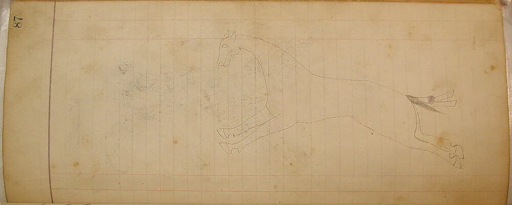 Maffet Ledger: Drawing — Unknown