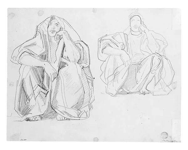 Seated Arabs — John Singer Sargent