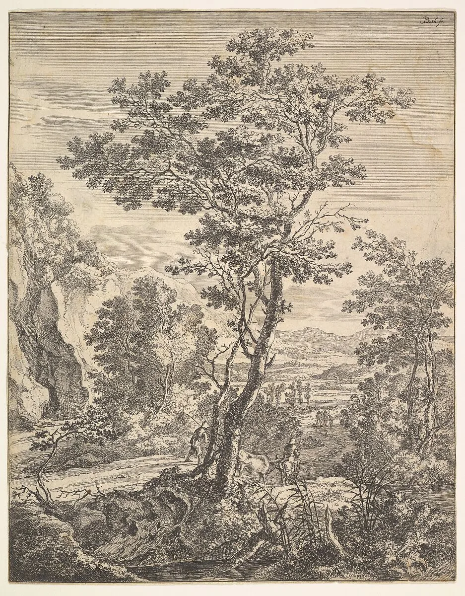 The Large Tree from Upright Italian Landscapes — Jan Both