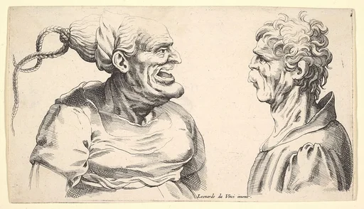 Two deformed heads