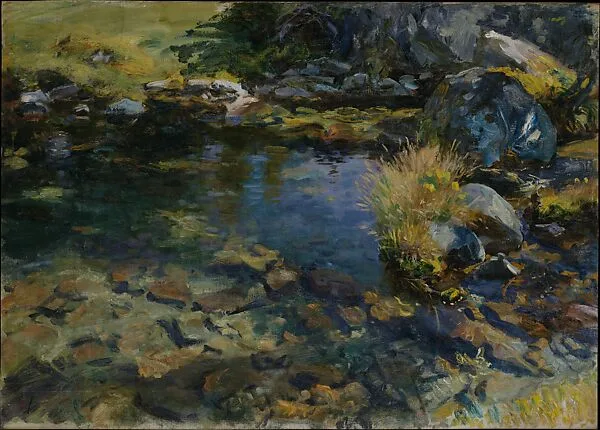 Alpine Pool — John Singer Sargent