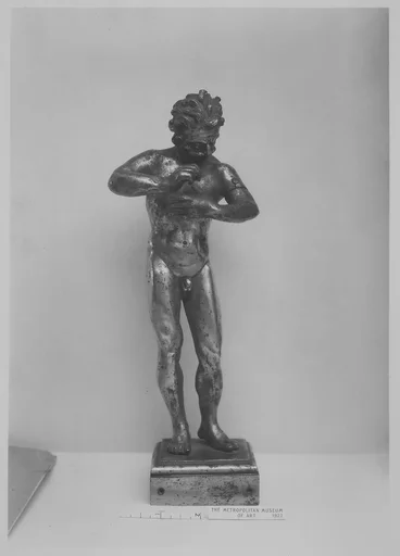 Marsyas Playing the (missing) Double Flute