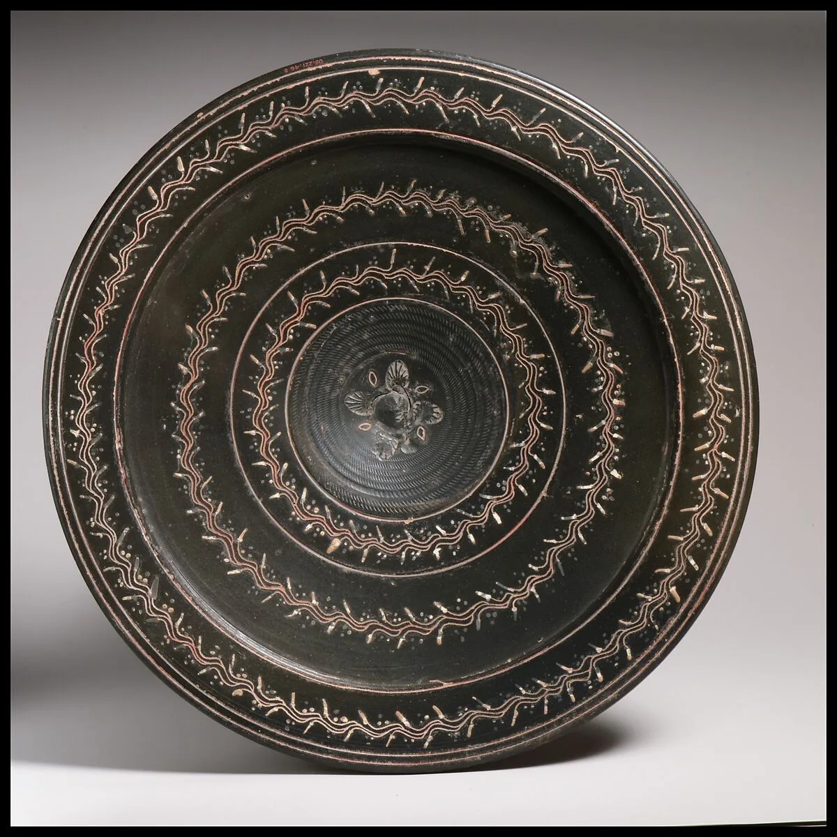 Terracotta plate — Unknown