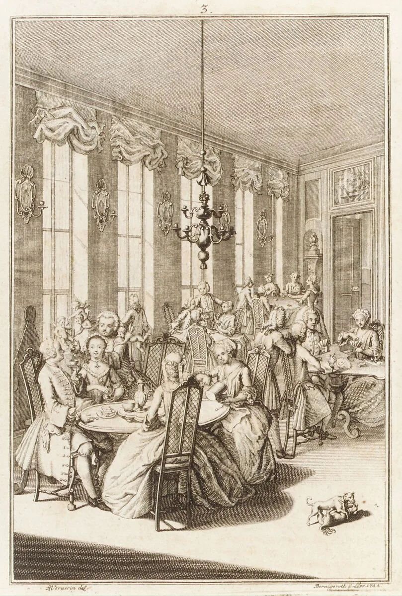 Der Lockenraub, ein scherzhaftes Heldengedicht. — Alexander Pope|Bernhard Christoph Breitkopf und Söhne|Anna Maria Werner|Luise Adelgunde Victoria Gottsched|Johann Benedikt Bernigeroth