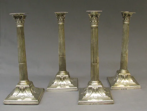 Four candlesticks