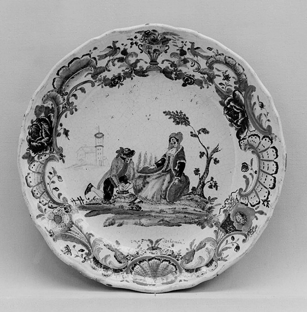 Plate — Unknown
