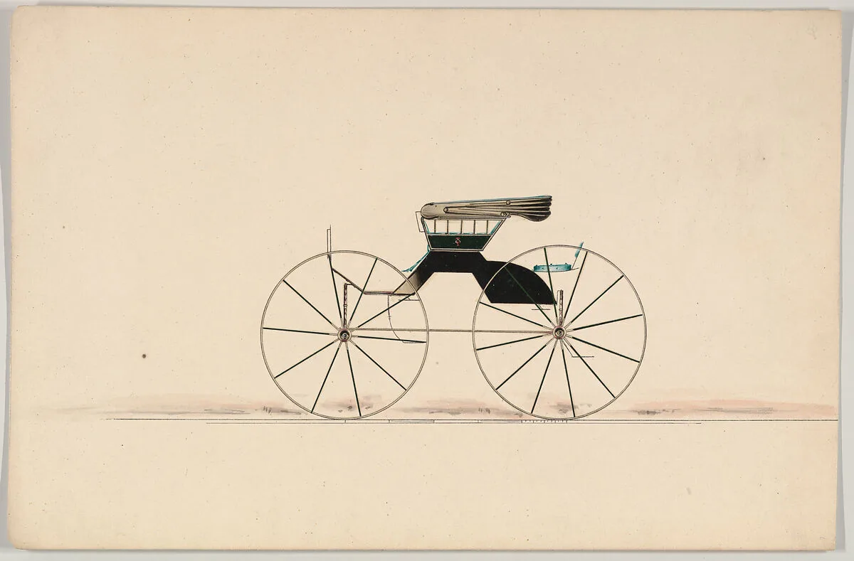 Design for Road Wagon — Brewster & Co.