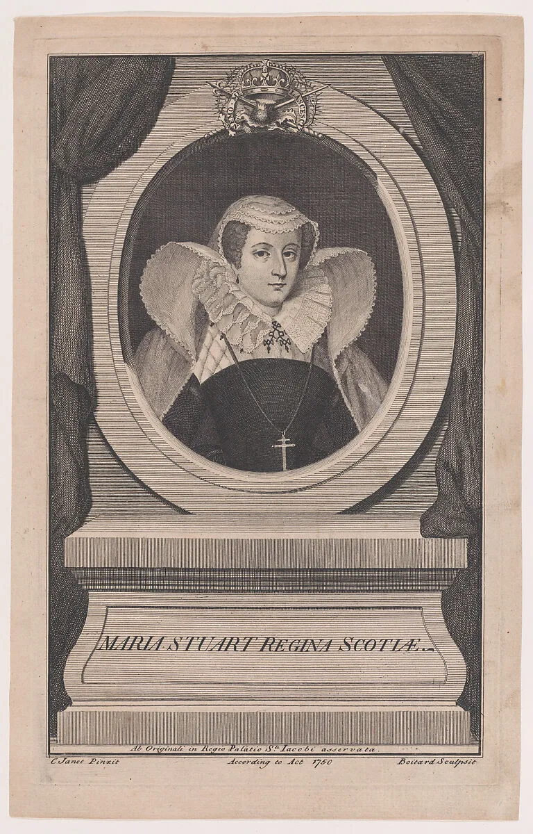 Maria Stuart Regina Scotiae — Mary, Queen of Scots|François Clouet|Louis Pierre Boitard