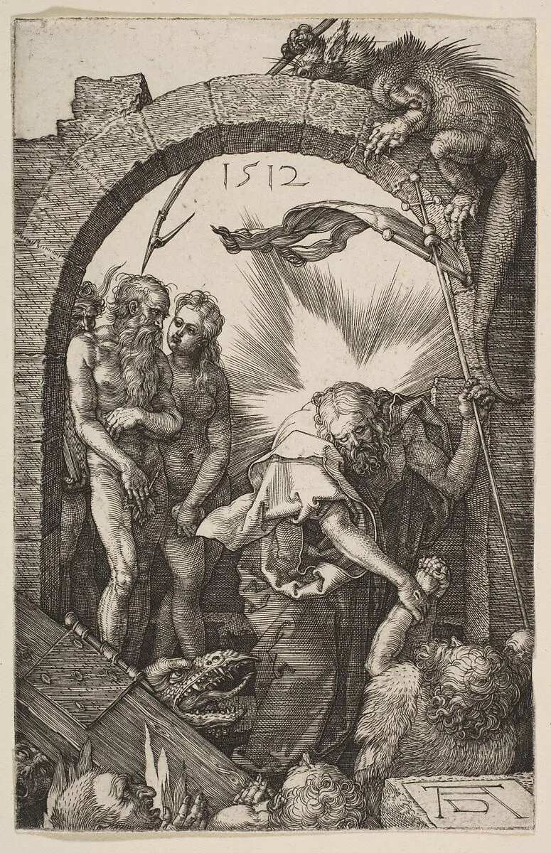 Christ in Limbo, from "The Passion" — Albrecht Dürer