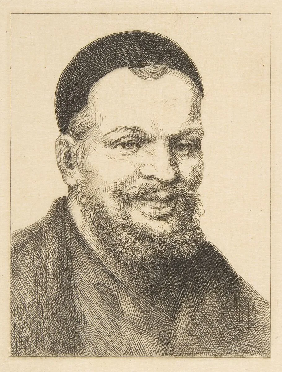 Portrait of Rabelais — Félix Bracquemond|François Rabelais