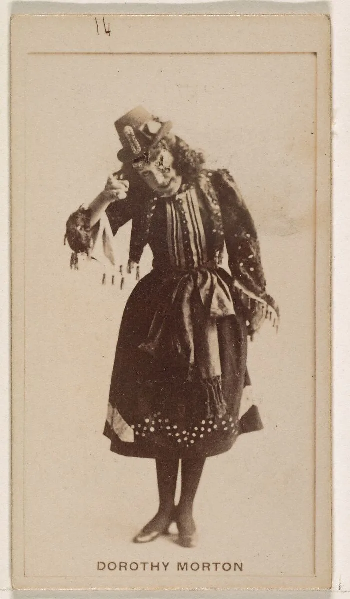 Dorothy Morton, from the Actresses series (N245) issued by Kinney Brothers to promote Sweet Caporal Cigarettes — Kinney Brothers Tobacco Company
