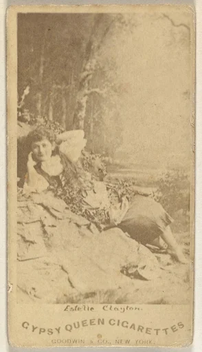 Estelle Clayton, from the Actors and Actresses series (N171) for Gypsy Queen Cigarettes