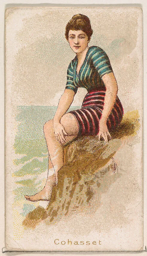 Cohasset, from the Fancy Bathers series (N187) issued by Wm. S. Kimball & Co. — William S. Kimball & Company