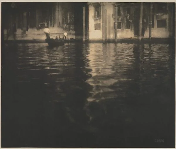 Late Afternoon - Venice — Edward J. Steichen