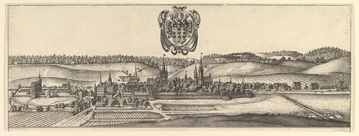 Ansbach and Coburg, View (a) of two views (a&b).
