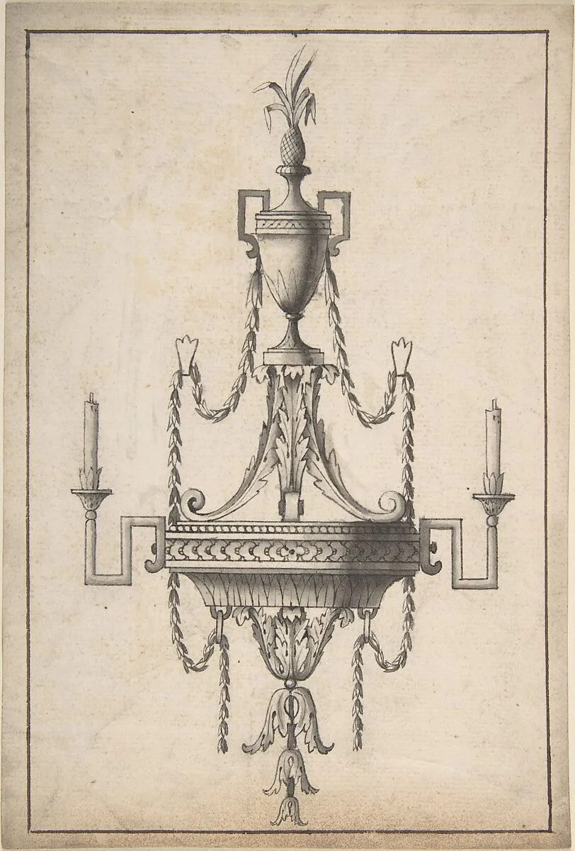 Candelabrum — Anonymous, British, 18th century