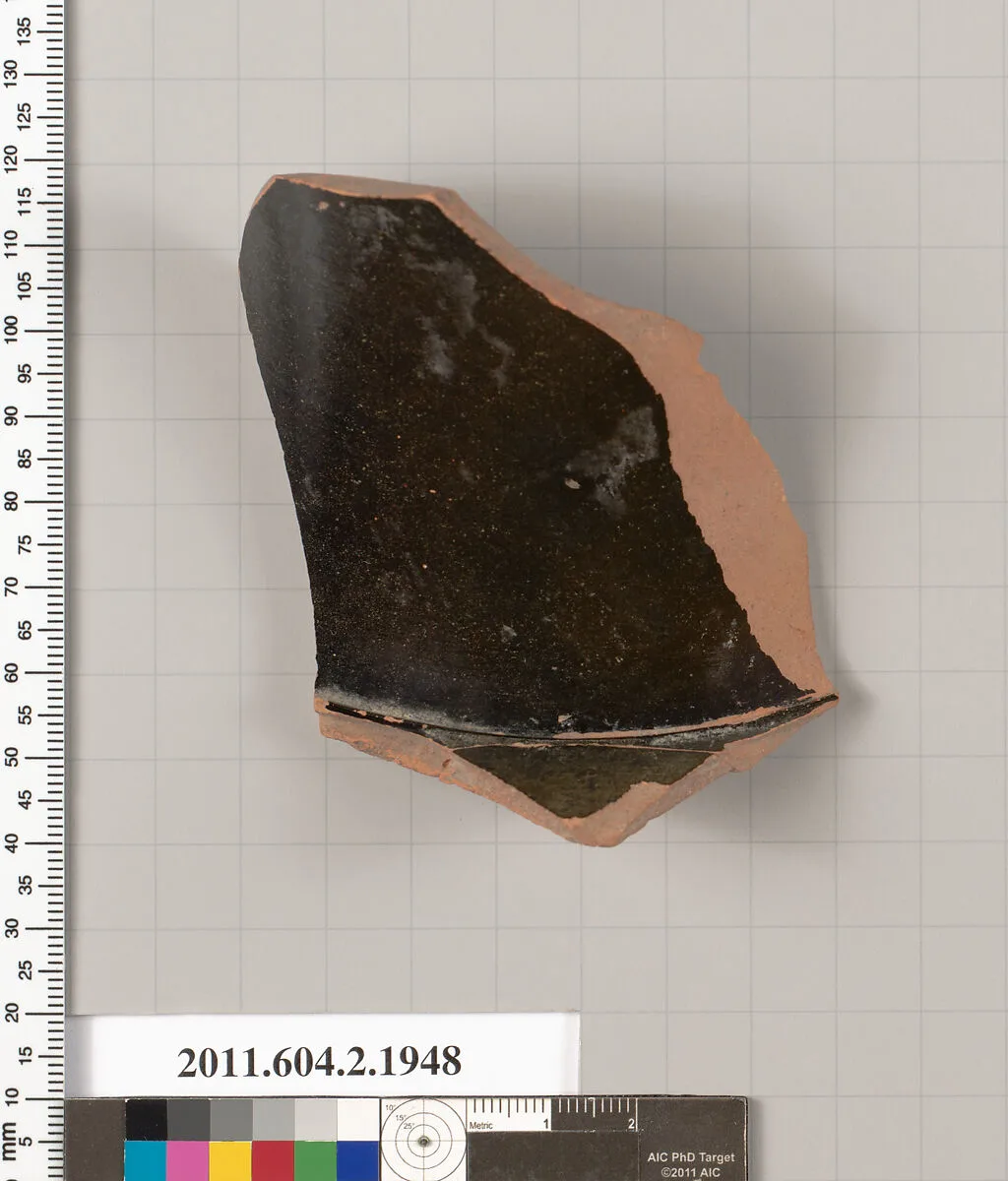 Terracotta fragment of a Nolan neck-amphora (jar) — Unknown