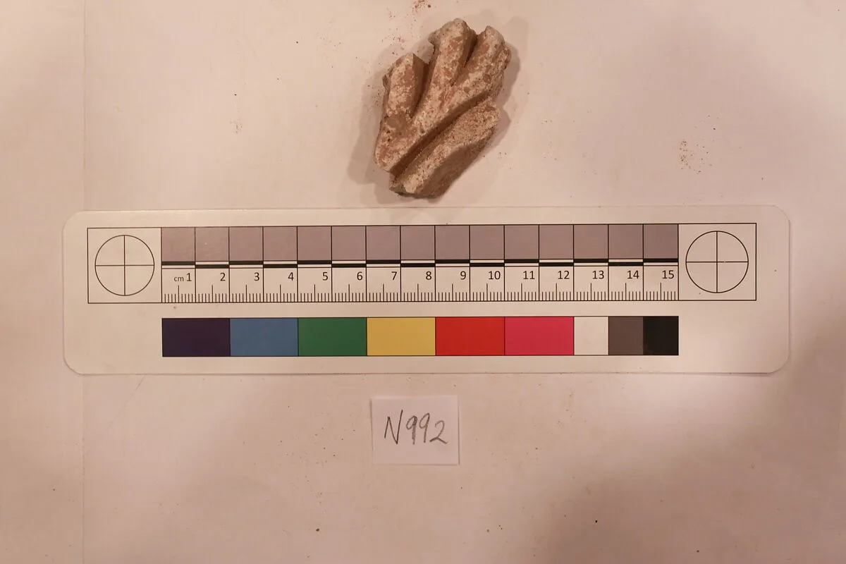 Stucco Fragment — Unknown