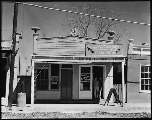 [Frank Polito Shoe Repair Shop, Louisiana]
