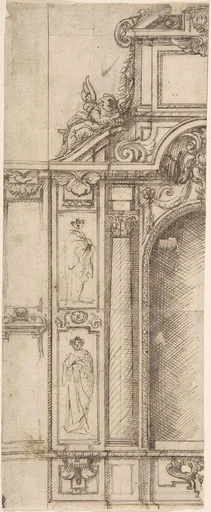 Left Half of the Design for an Altar