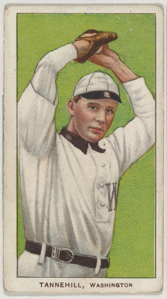 Tannehill, Washington, American League, from the White Border series (T206) for the American Tobacco Company — American Tobacco Company