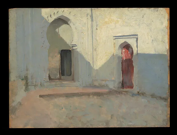 Courtyard, Tétouan, Morocco — John Singer Sargent