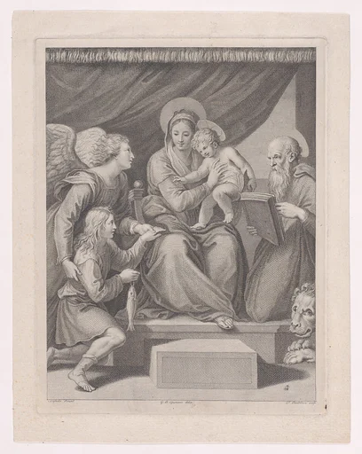 The Virgin with the Fish