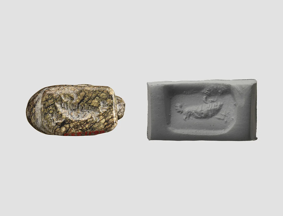 Stamp seal (bull-shaped) with animal — Unknown