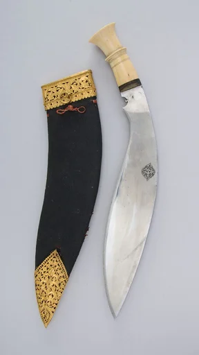 Knife (Kukri) with Sheath