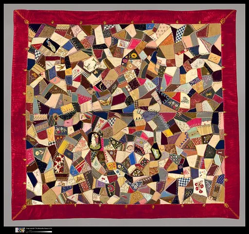 Quilt, Crazy pattern