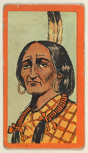 Little Turtle, from the "Indian Series" (T74), issued with Burley Cubs Cigars and Sweetbriar Cigarettes by the Booker Tobacco Company — Booker Tobacco Company, Lynchburg, Virginia
