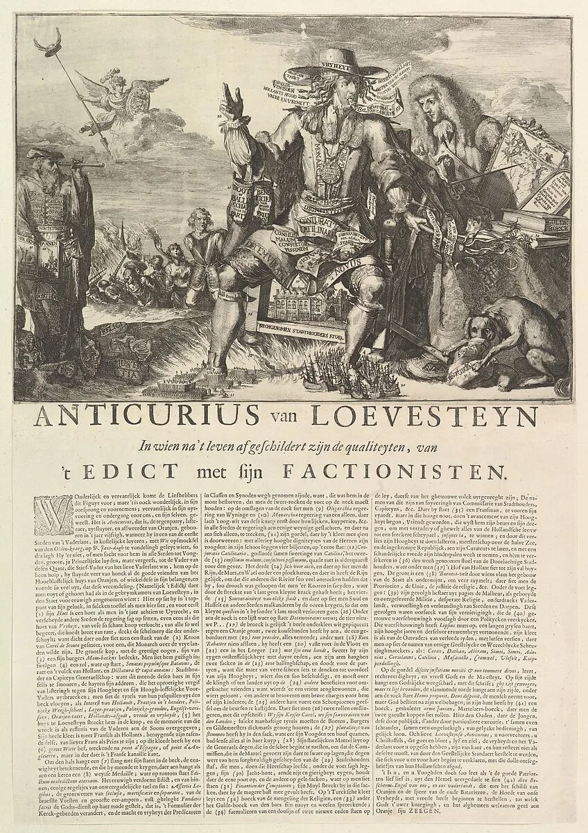 Anticurius van Loevesteyn — Romeyn de Hooghe