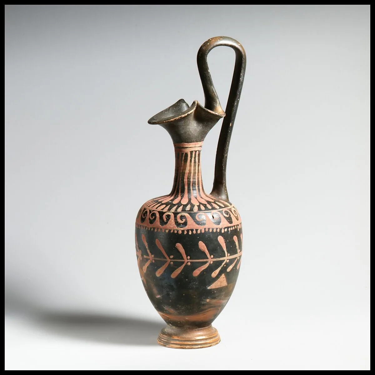 Terracotta oinochoe (jug) — Unknown