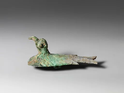 西周青銅鳥形飾|Fitting in the Shape of a Bird