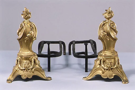 Pair of andirons