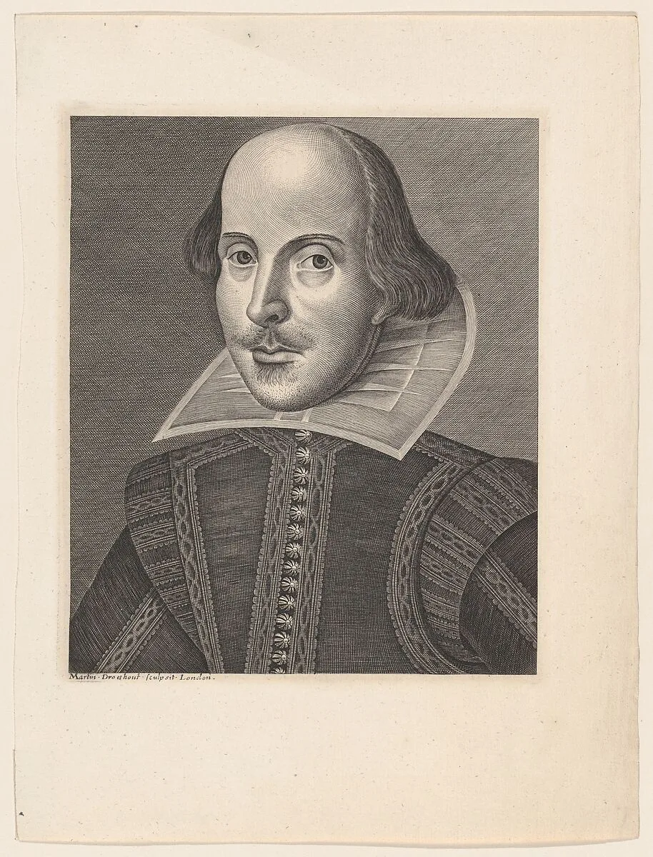 William Shakespeare — Martin Droeshout the Younger|William Shakespeare