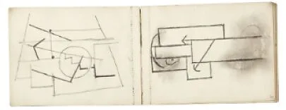 Notebook No. 26 (Study of Violins and Musical Instruments) — Pablo Picasso