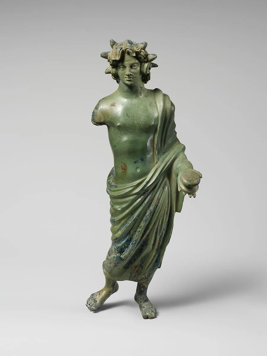 Bronze statuette of a solar deity — Unknown