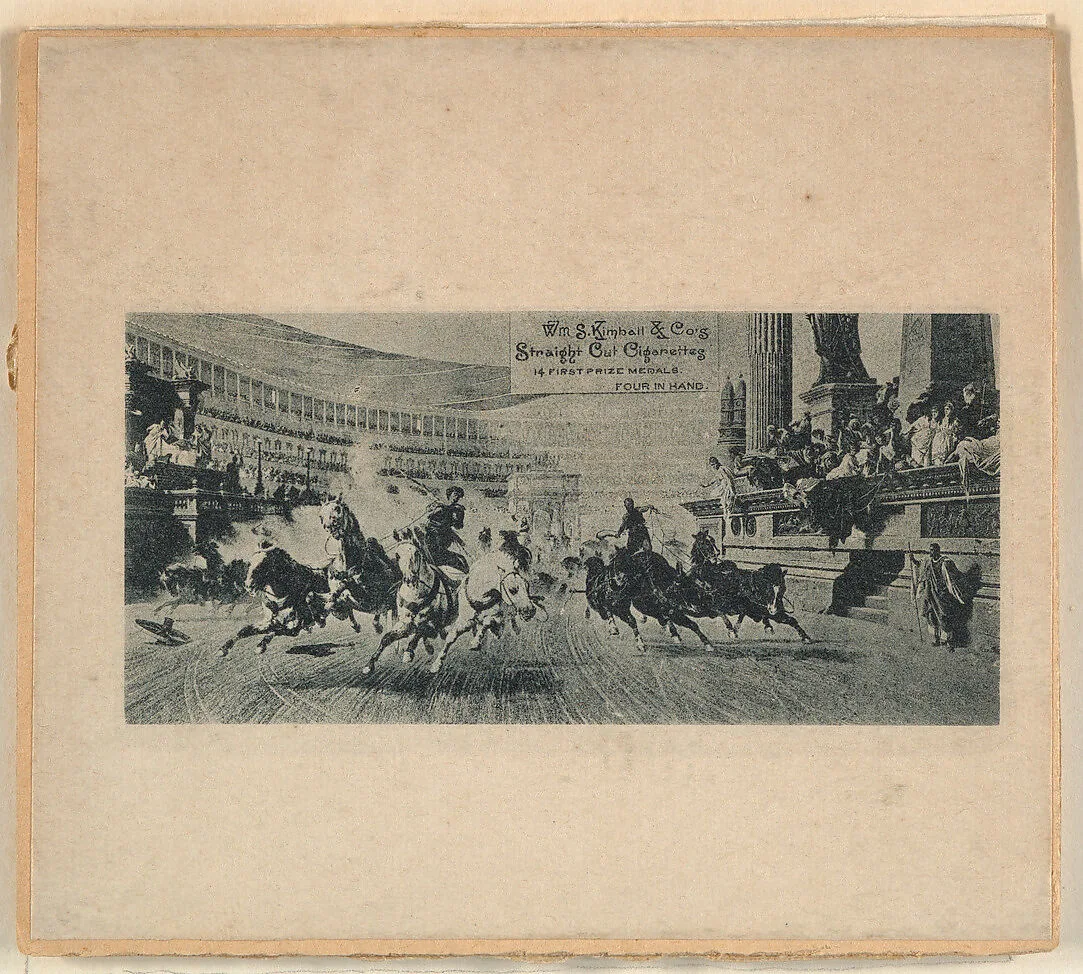 Four in Hand, from the Sports and Art Subjects series (N197) issued by Wm. S. Kimball & Co. — William S. Kimball & Company