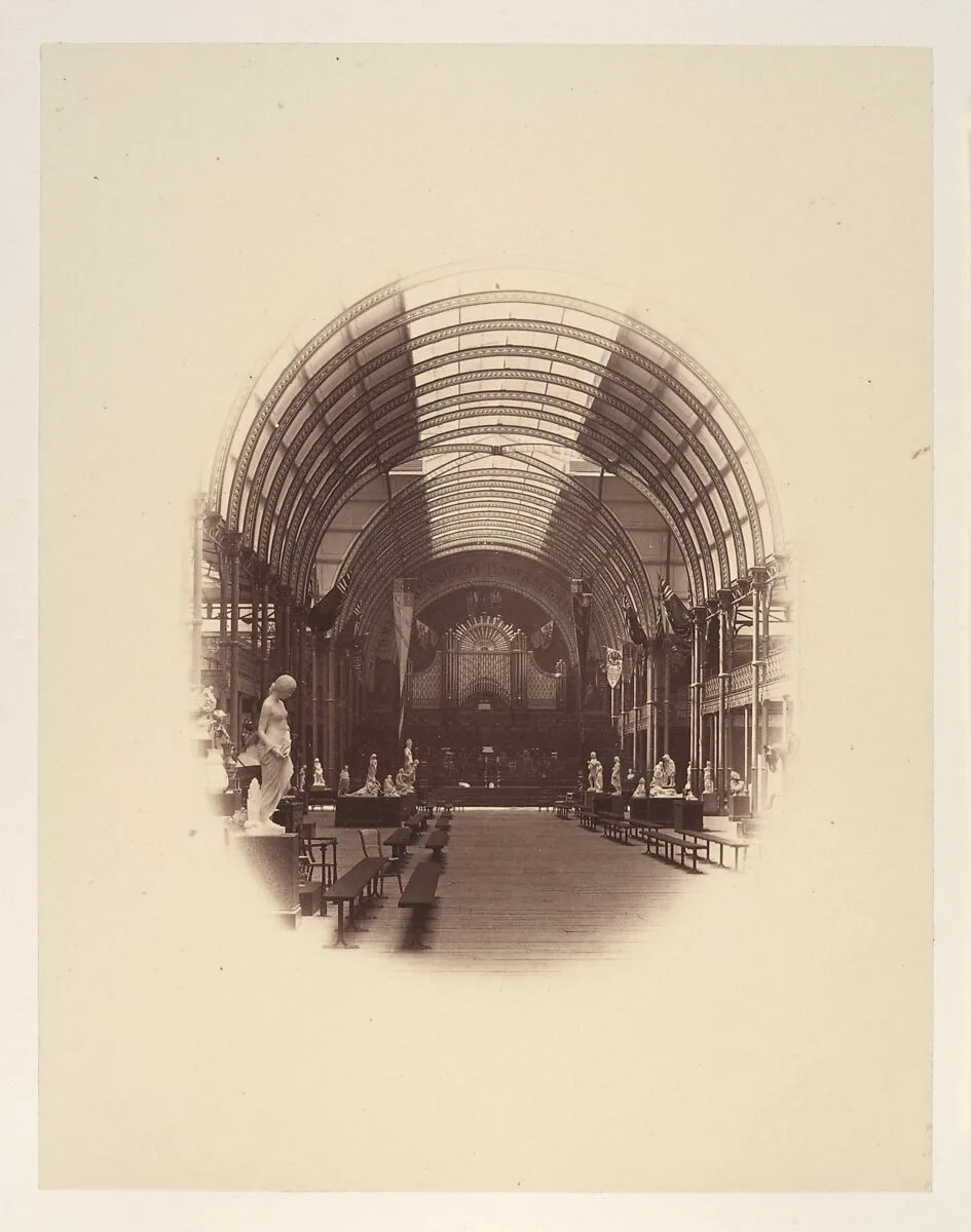 View in Central Hall, Art Treasures Exhibition, Manchester — Philip Henry Delamotte
