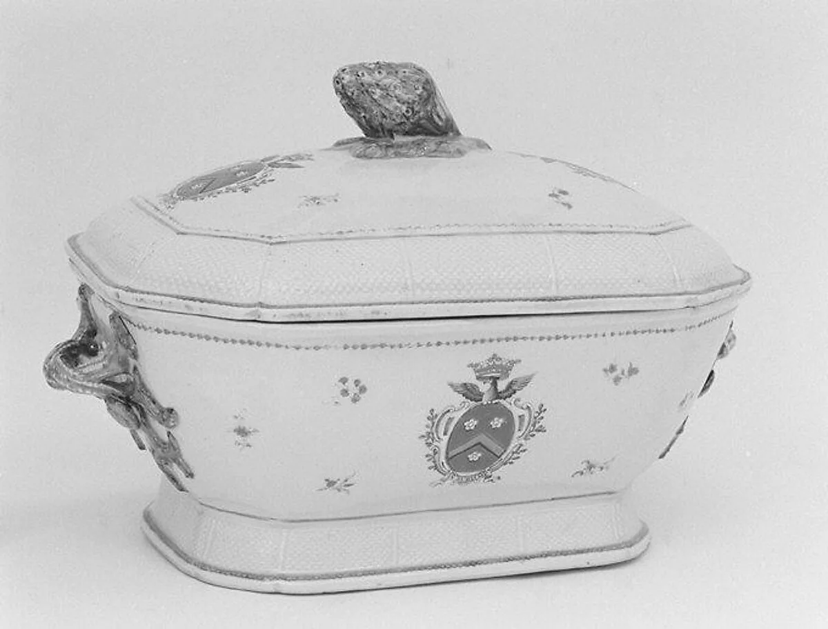 Tureen with cover (part of a service) — Unknown