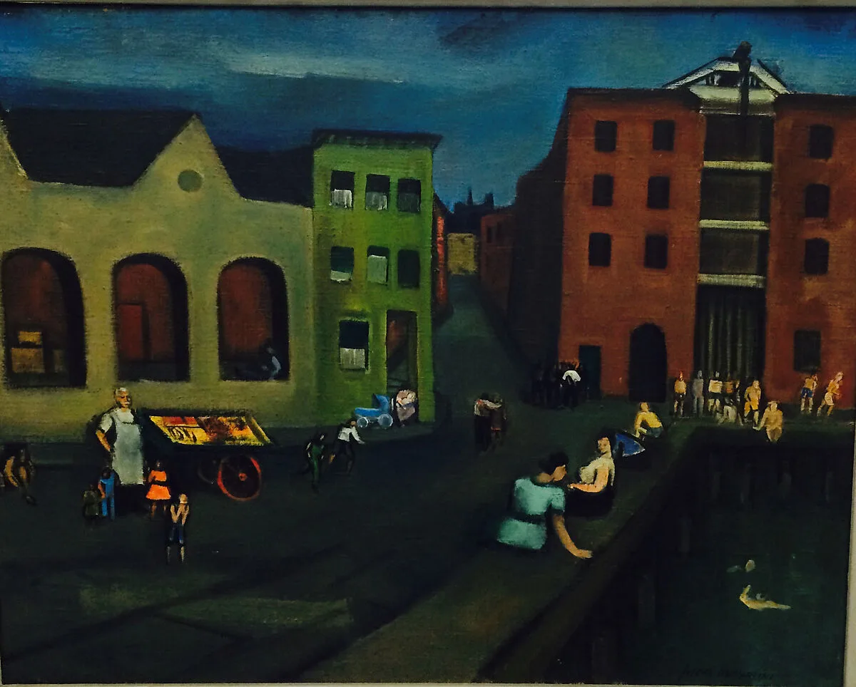 Docks on Sunday — Joseph De Martini