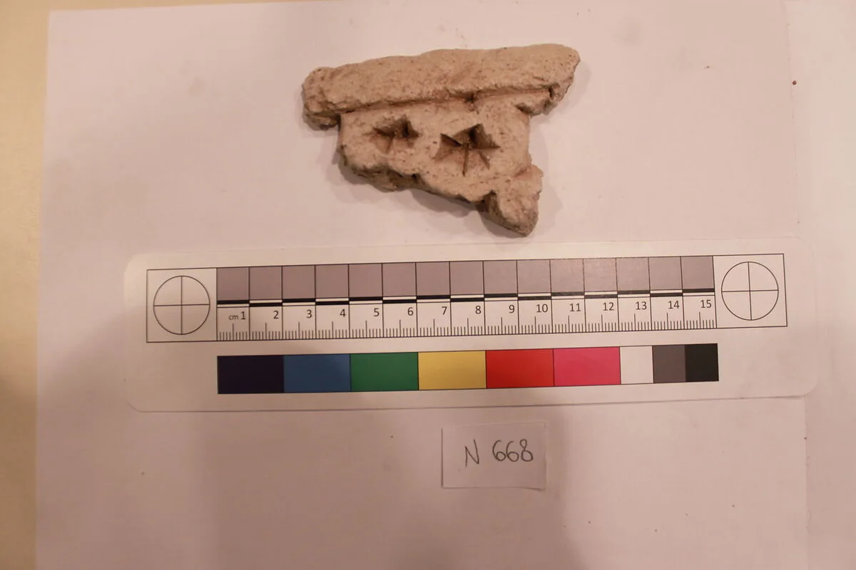 Stucco Fragment — Unknown